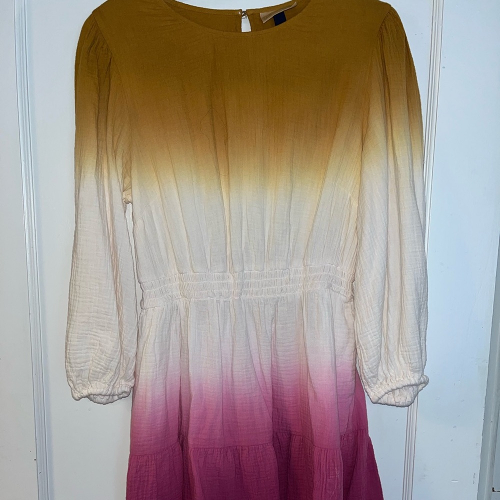 Women’s Medium Ombré knee length dress